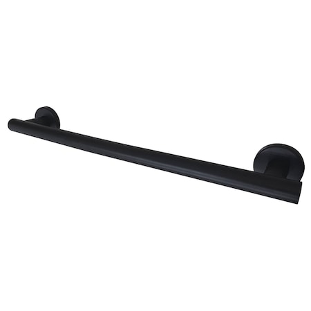 Kingston Brass GBS1432CS0 32-Inch x 1-1/4 Inch O.D Grab Bar, Matte Black GBS1432CS0